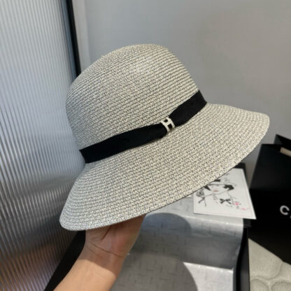 Hermes Sunshade Straw Hat - Image 2