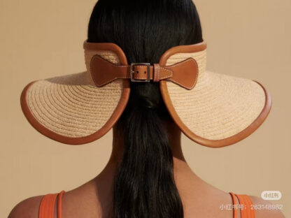 Hermes straw hat
