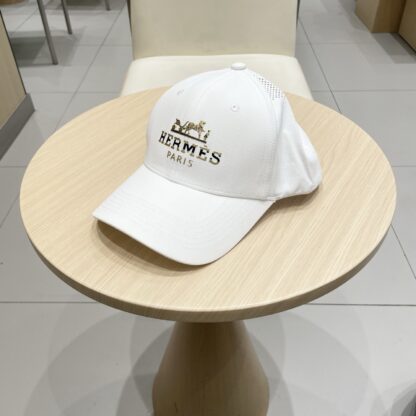 Hermès canvas baseball cap - Image 2