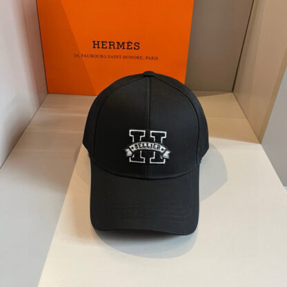 Hermès Unisex Canvas Baseball Cap - Image 2
