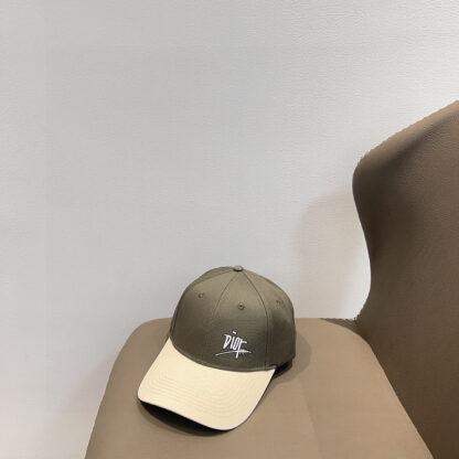 Dior new patchwork simple baseball cap - Image 3
