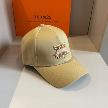 Hermès Unisex Canvas Baseball Cap - Image 2