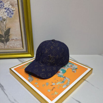 Louis Vuitton denim cotton baseball cap - Image 2