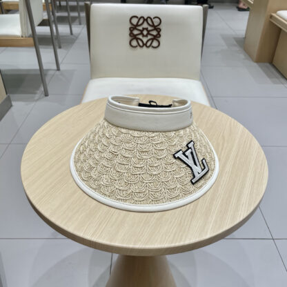 Louis Vuitton summer new men's and women's sun hats - Image 2