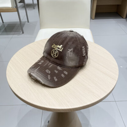 Hermès canvas baseball cap - Image 2