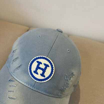 Hermès canvas baseball cap - Image 2