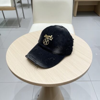 Hermès canvas baseball cap - Image 2