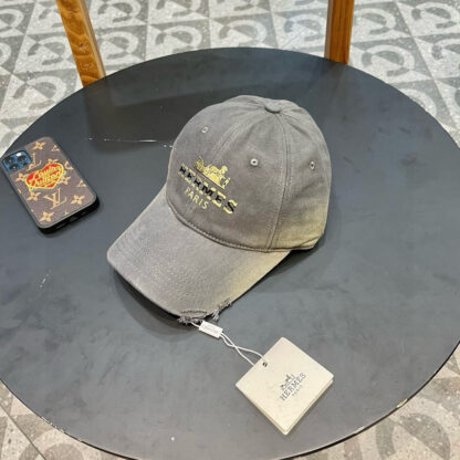 Hermès canvas baseball cap - Image 2