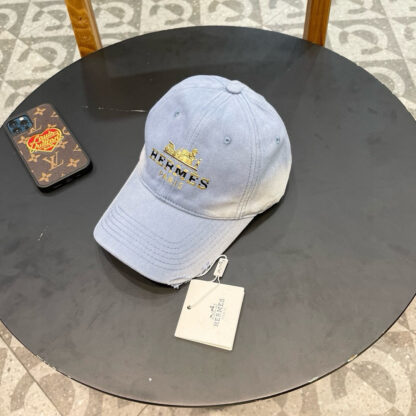 Hermès canvas baseball cap - Image 2
