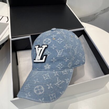 Louis Vuitton new denim baseball cap - Image 2