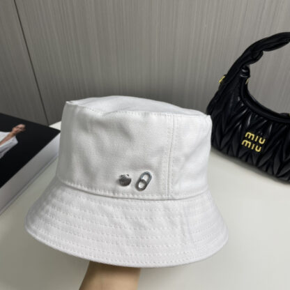 Hermès Cotton Canvas Women's Bucket Hat - Image 2