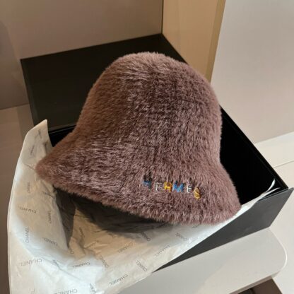 Hermès rabbit fur bucket hat - Image 2