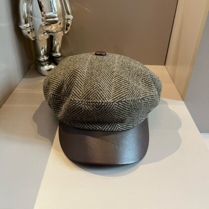 Hermès woolen new duckbill military cap - Image 2