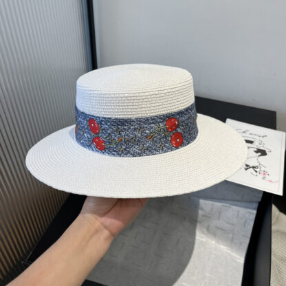 Louis Vuitton new flat straw hat - Image 2