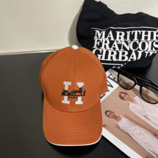 Hermès canvas baseball cap