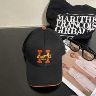 Hermès canvas baseball cap