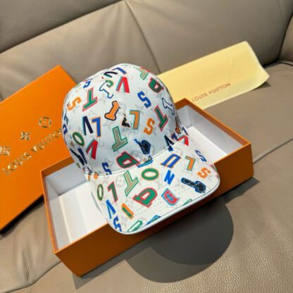 Louis Vuitton silk-screen baseball cap - Image 2