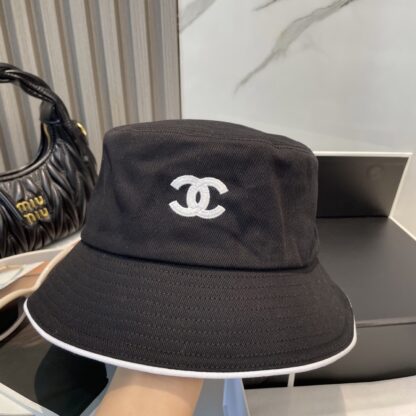 Chanel 3D embroidered bucket hat - Image 2
