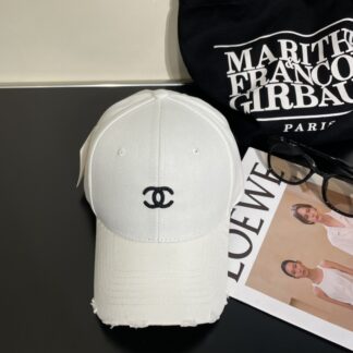 Chanel Simple Embroidered Baseball Cap
