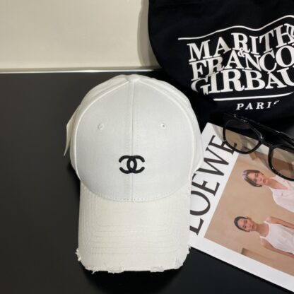 Chanel Simple Embroidered Baseball Cap
