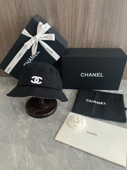Chanel Thick Cotton Bucket Hat - Image 2