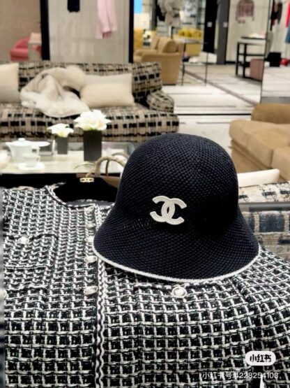 Chanel Knitted Bucket Hat