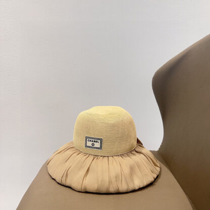 Chanel wrinkled irregular bucket hat - Image 2