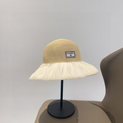 Chanel wrinkled irregular bucket hat - Image 2