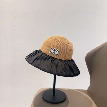 Chanel wrinkled irregular bucket hat - Image 2