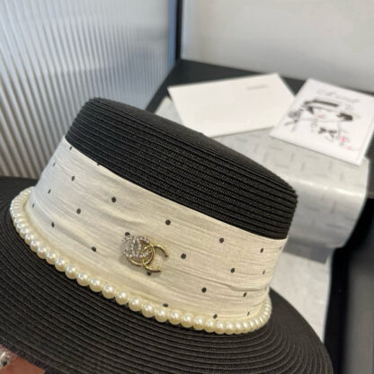 Chanel Flat Top Hat - Image 2