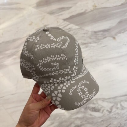 Chanel diamond hard top baseball cap - Image 2