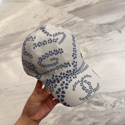 Chanel diamond hard top baseball cap - Image 2