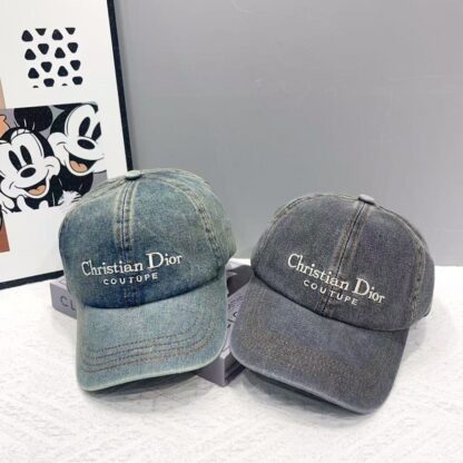 Dior casual denim simple baseball cap - Image 3