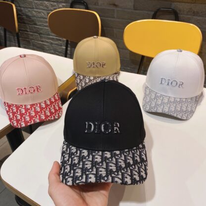 Dior English sports applique embroidered baseball cap - Image 3