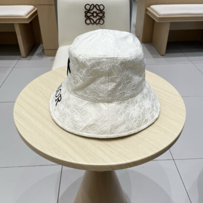 Dior embroidered letter bucket hat - Image 3