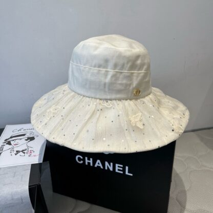 Dior ruffled sun hat - Image 3