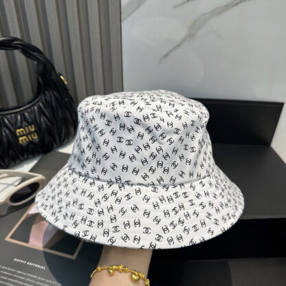 Chanel classic casual fashion bucket hat - Image 2