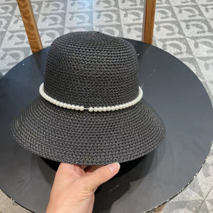 Dior hollow dome straw hat - Image 3