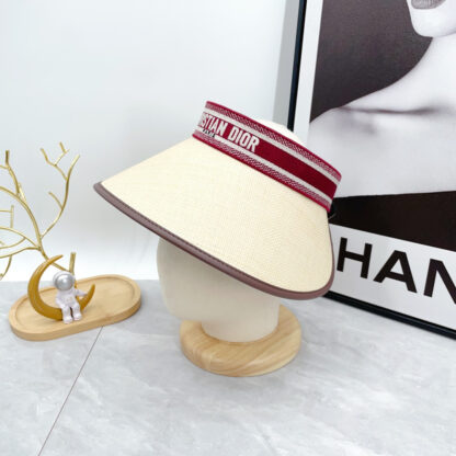 Dior fashion holiday sun hat empty top hat - Image 3