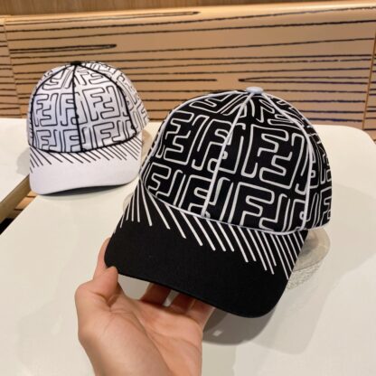 Fendi classic casual trendy baseball cap - Image 3