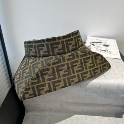 Fendi hollow peaked cap sun hat - Image 3