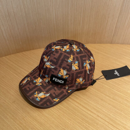 Fendi Lightweight Breathable Vintage Baseball Cap - Image 3