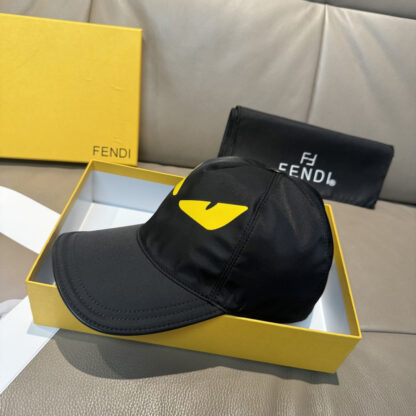 Fendi Little Monster Print Fashion Breathable All-match Baseball Cap - Image 3