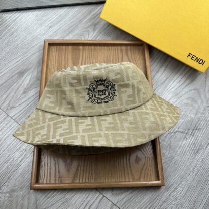 Fendi printed double embroidered bucket hat - Image 3