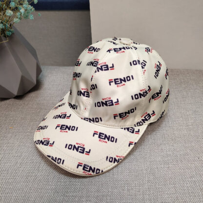 Fendi casual printed versatile baseball cap - Image 3