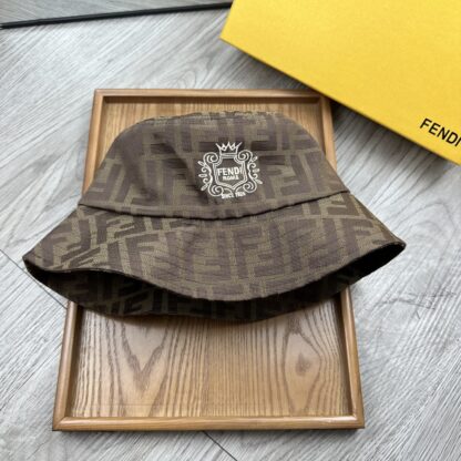 Fendi printed double embroidered bucket hat - Image 2