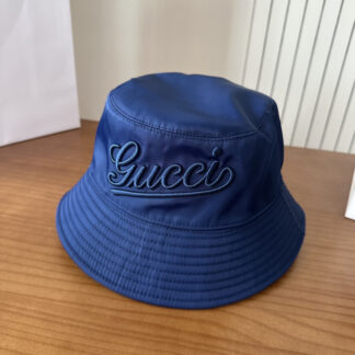 Gucci simple embroidered bucket hat