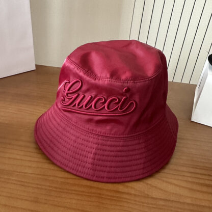 Gucci simple embroidered bucket hat - Image 2