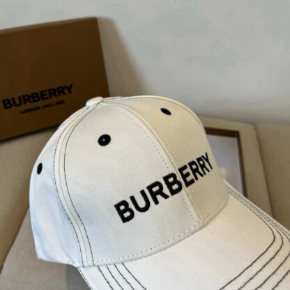 Burberry simple fashion casual baseball cap - Image 3