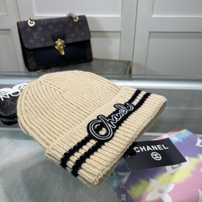 Chanel Unisex Knitted Hat - Image 2